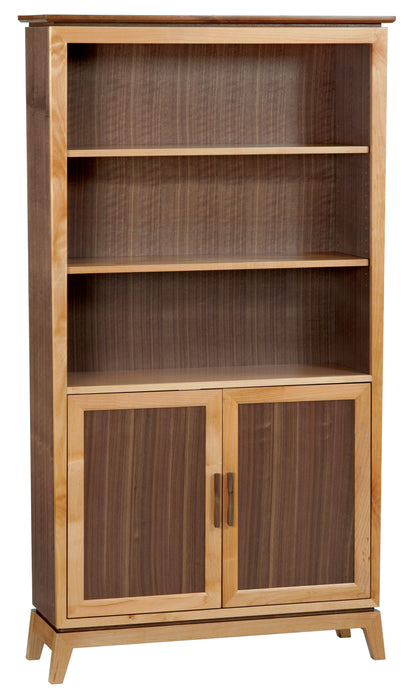 Addison - Bookcase With Doors - Natural - 72"H