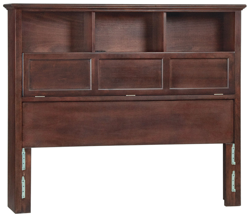 McKenzie - Bookcase Headboard - Caffè - Full