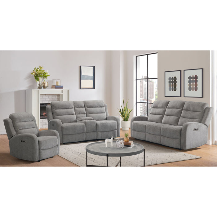 Avanti - PU Power Motion Sofa With Power Motion Head Recliner