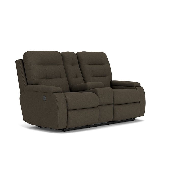 Kerrie - Loveseat with Console