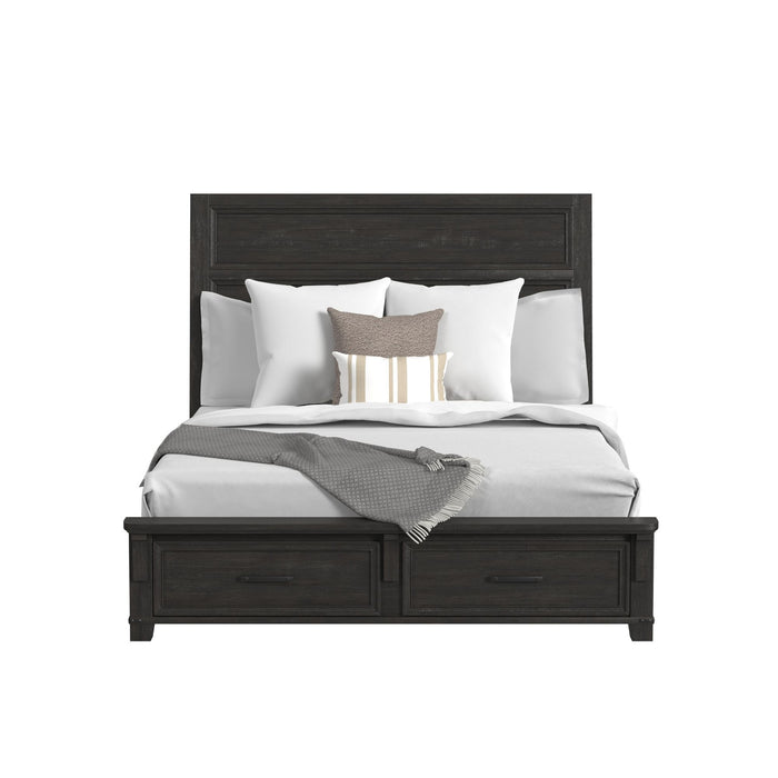 Colorado City - King Storage Bed - Charcoal