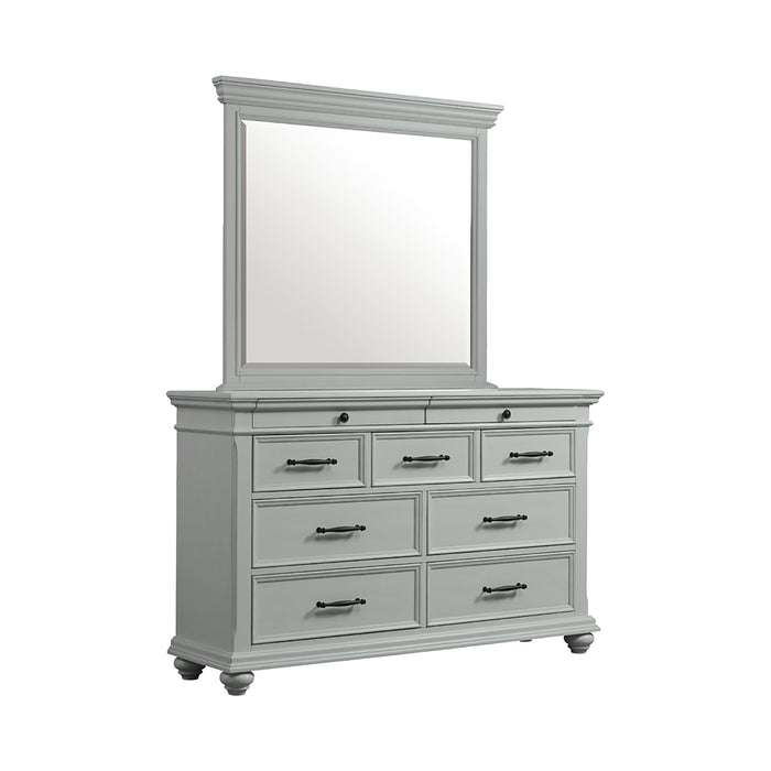 Slater - 9-Drawer Dresser With Mirror