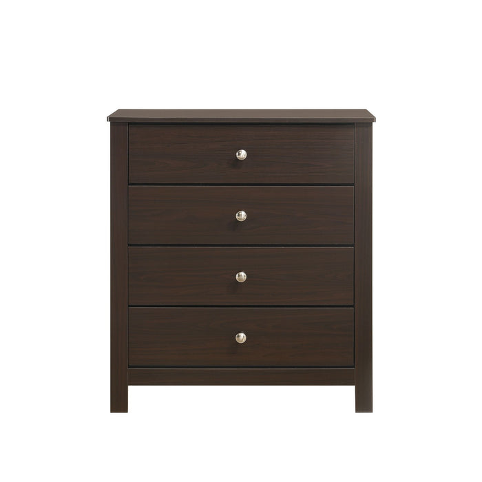 Sami - Youth 4-Drawer Chest - Espresso