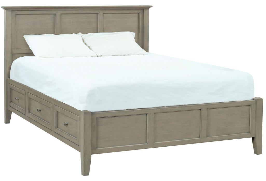 McKenzie - Storage Bed - Fieldstone - King