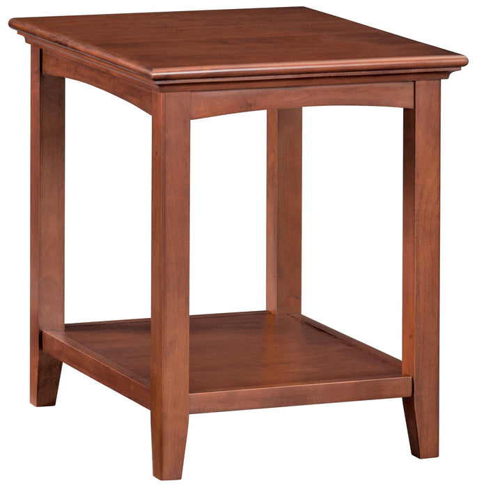 McKenzie - Side Table - Glazed Antique Cherry