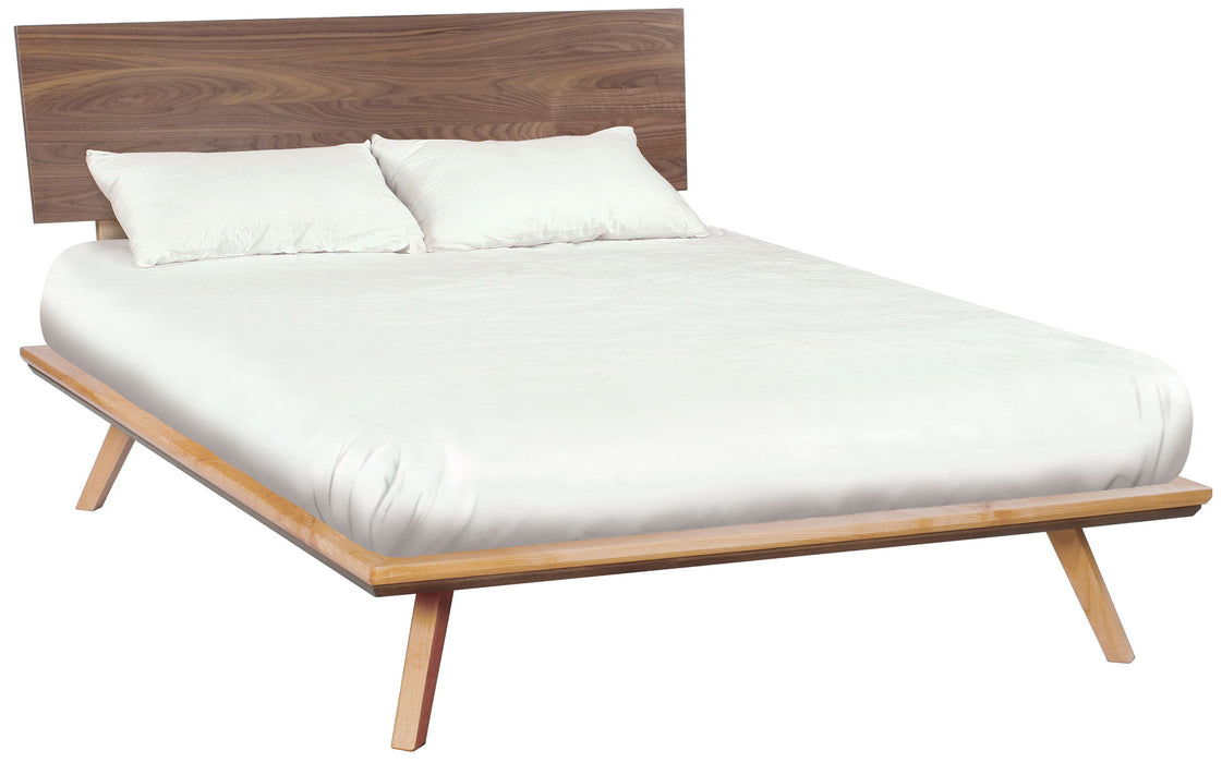 Addison - Adjustable Headboard Platform Bed - Queen - Wood