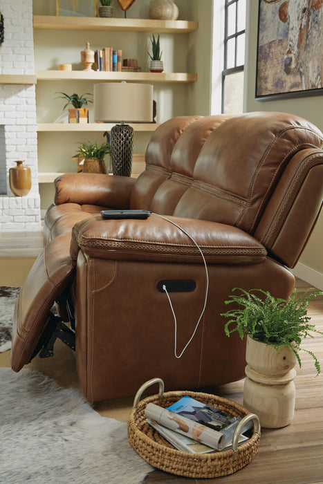 Fenwick - Power Reclining Sofa with Power Headrests