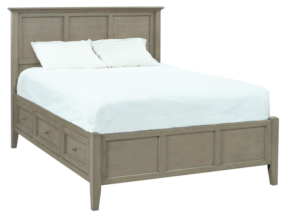 McKenzie - Storage Bed - Fieldstone - Queen