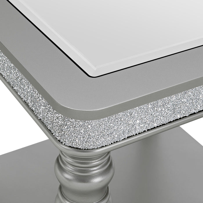 Avril - End Table - Silver