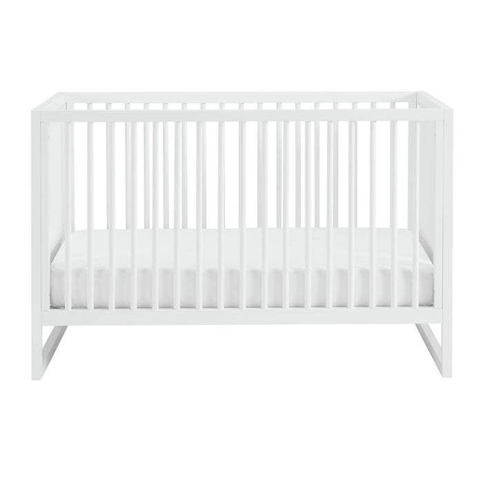 Lauren - Crib And Dresser With Topper - White