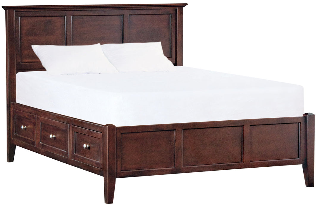 McKenzie - Storage Bed - Caffè - California King