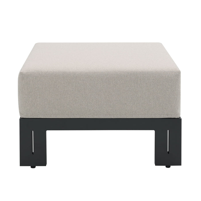 Costa - Ottoman (Set of 2) - Black And Soluction Beige