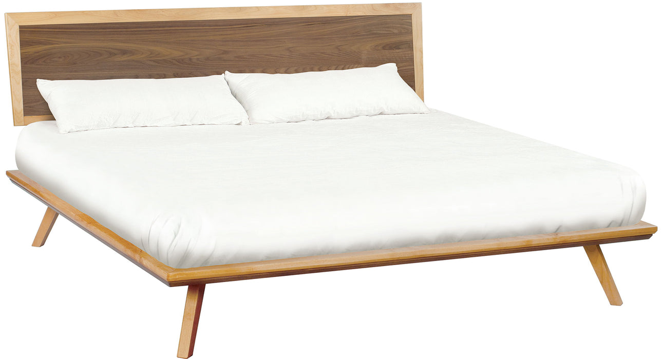 Addison - Adjustable Headboard Platform Bed - Natural - King