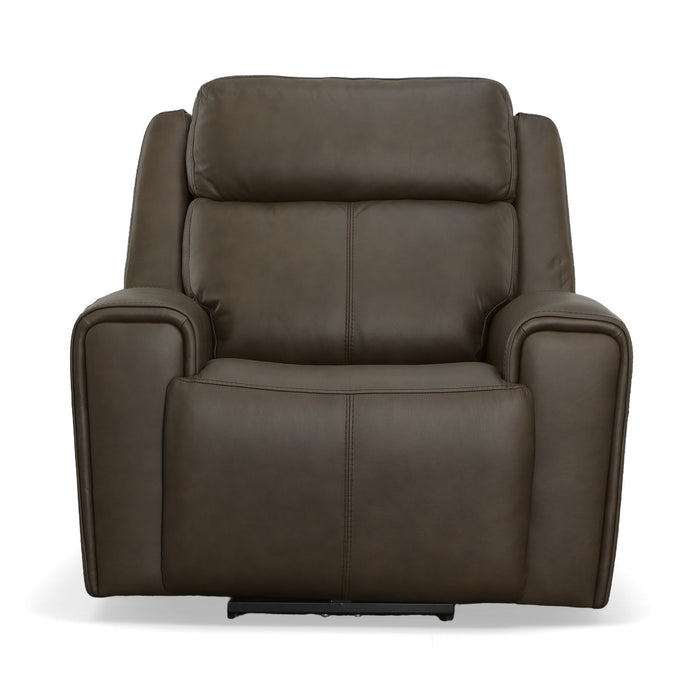 Barnett - Power Recliner with Power Headrest & Lumbar