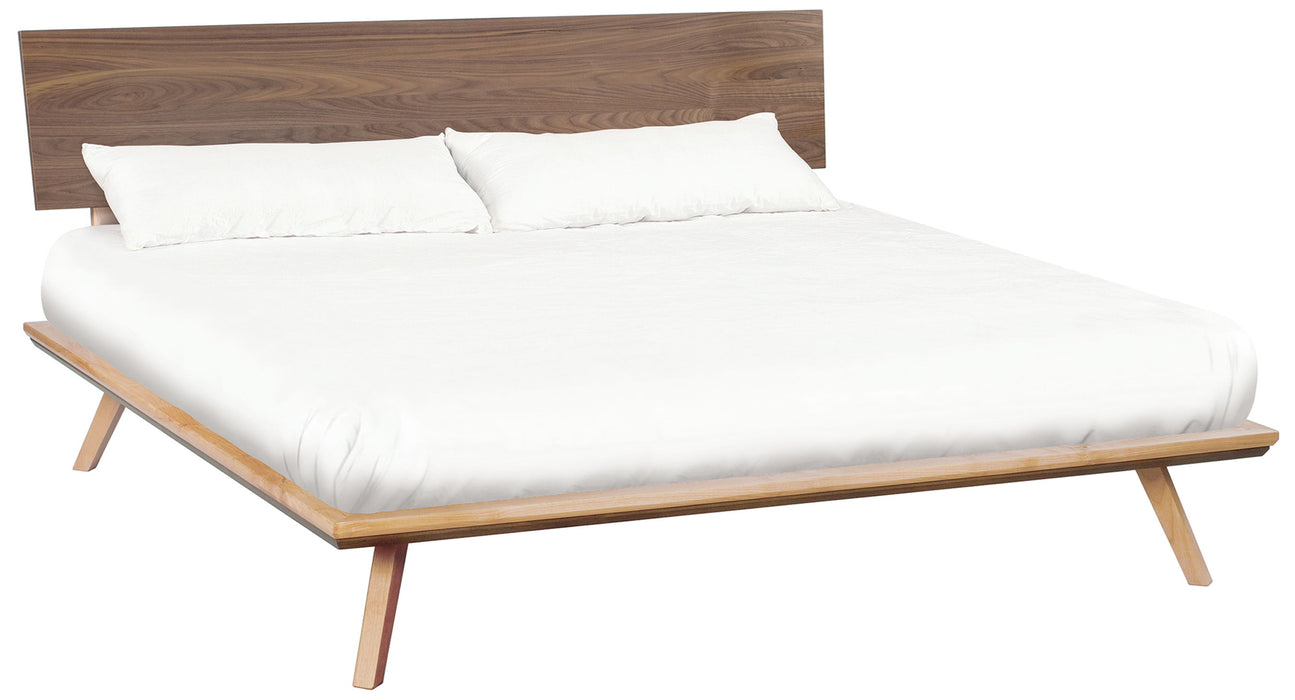 Addison - Adjustable Headboard Platform Bed - King - Wood