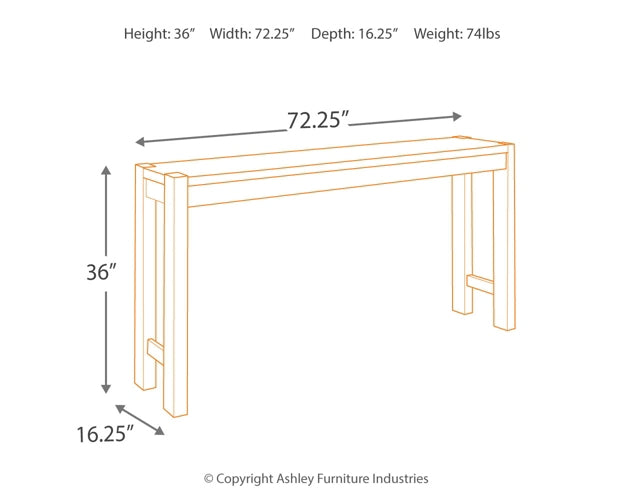 Ashley Express - Torjin Long Counter Table