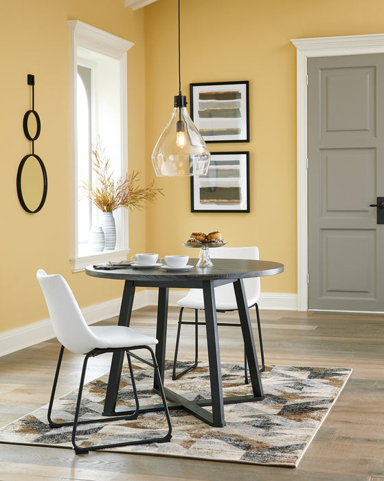 Ashley Express - Centiar Dining Table and 2 Chairs