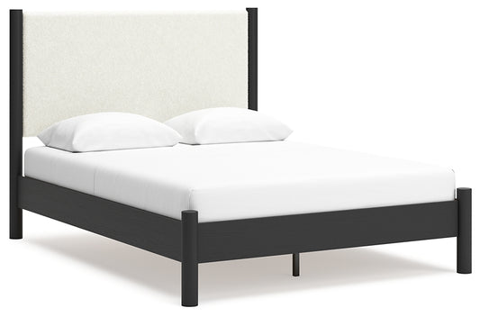 Ashley Express - Cadmori Queen Upholstered Panel Bed
