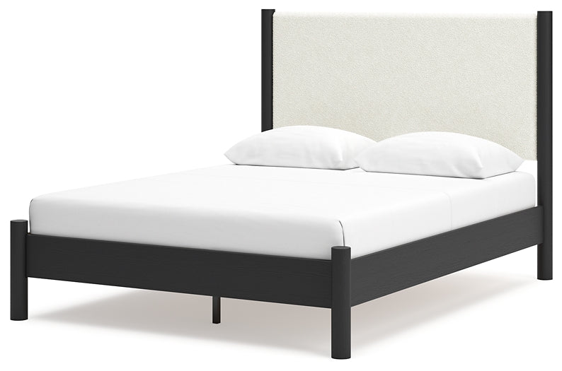 Ashley Express - Cadmori Queen Upholstered Panel Bed