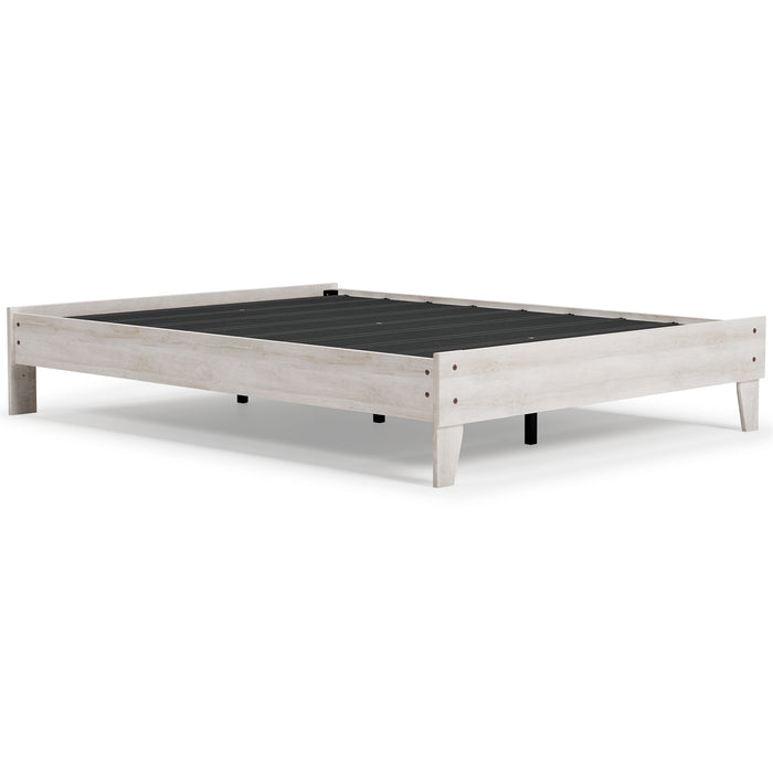 Ashley Express - Shawburn Queen Platform Bed with 2 Nightstands