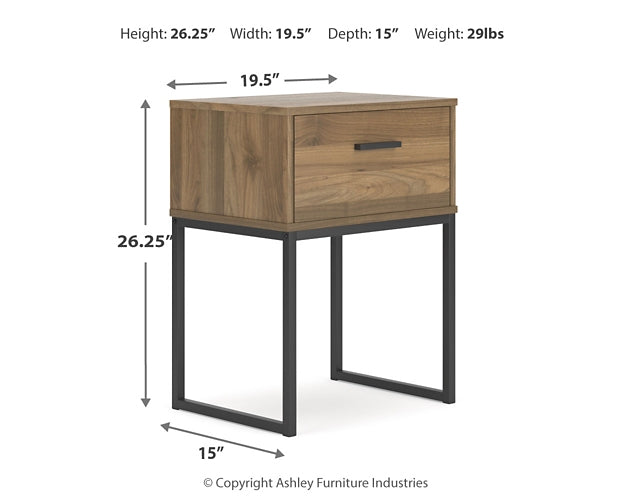 Ashley Express - Deanlow Full Panel Headboard with Dresser and Nightstand