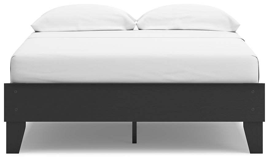 Ashley Express - Socalle Full Platform Bed with Dresser and 2 Nightstands