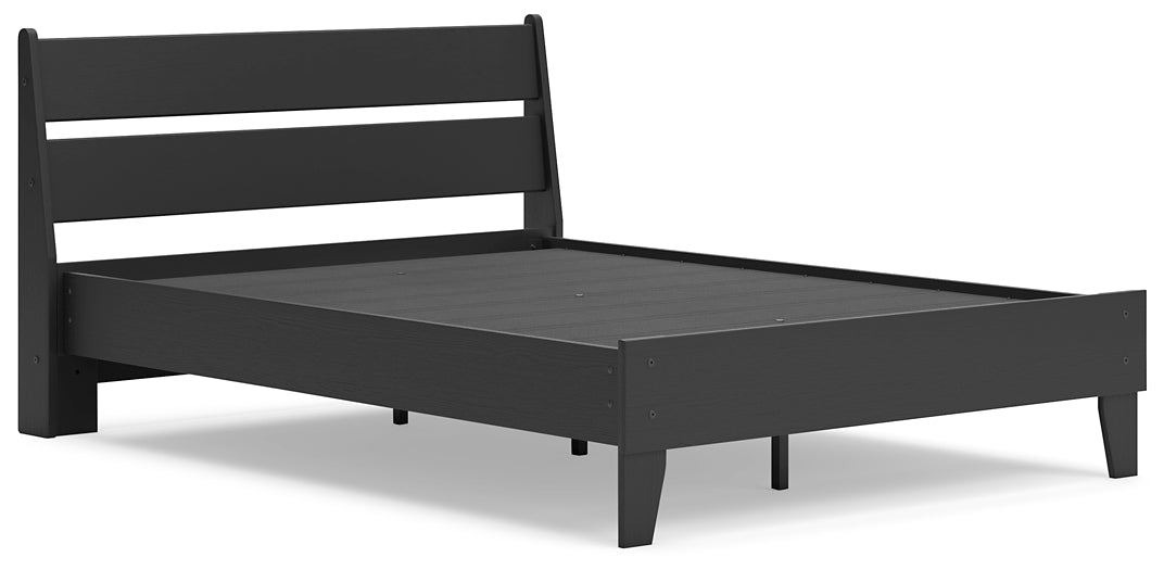 Ashley Express - Socalle Full Panel Platform Bed with Dresser and Nightstand