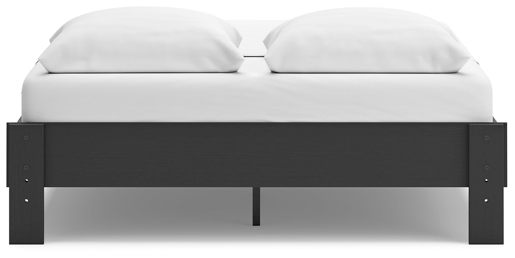 Ashley Express - Socalle Queen Platform Bed with Dresser, Chest and Nightstand