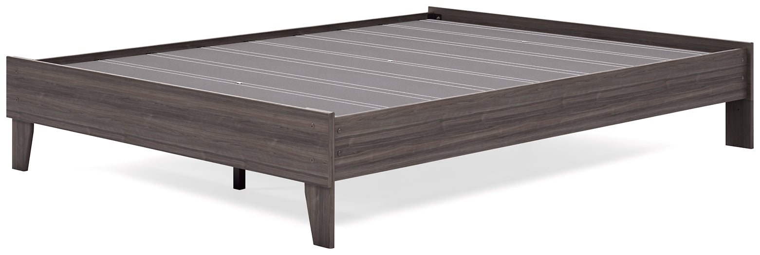 Ashley Express - Brymont Queen Platform Bed with 2 Nightstands