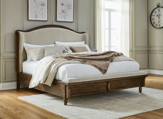 Sturlayne King Upholstered Panel Bed