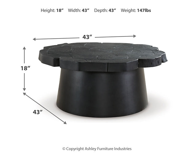 Wimbell Coffee Table with 2 End Tables