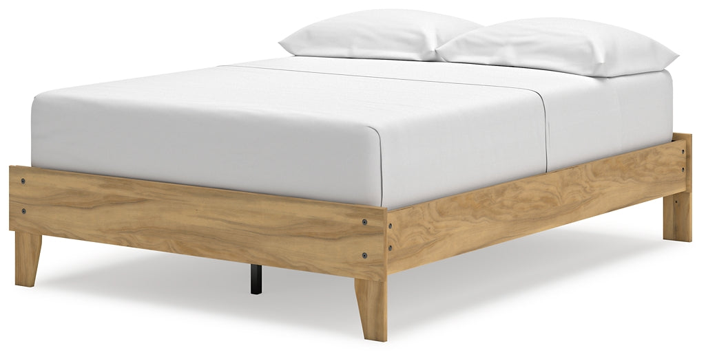 Ashley Express - Bermacy Full Platform Bed with 2 Nightstands