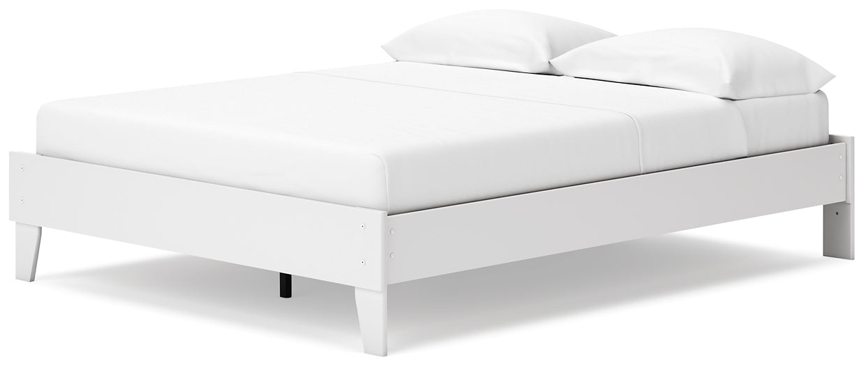 Ashley Express - Socalle Queen Platform Bed with Dresser, Chest and 2 Nightstands