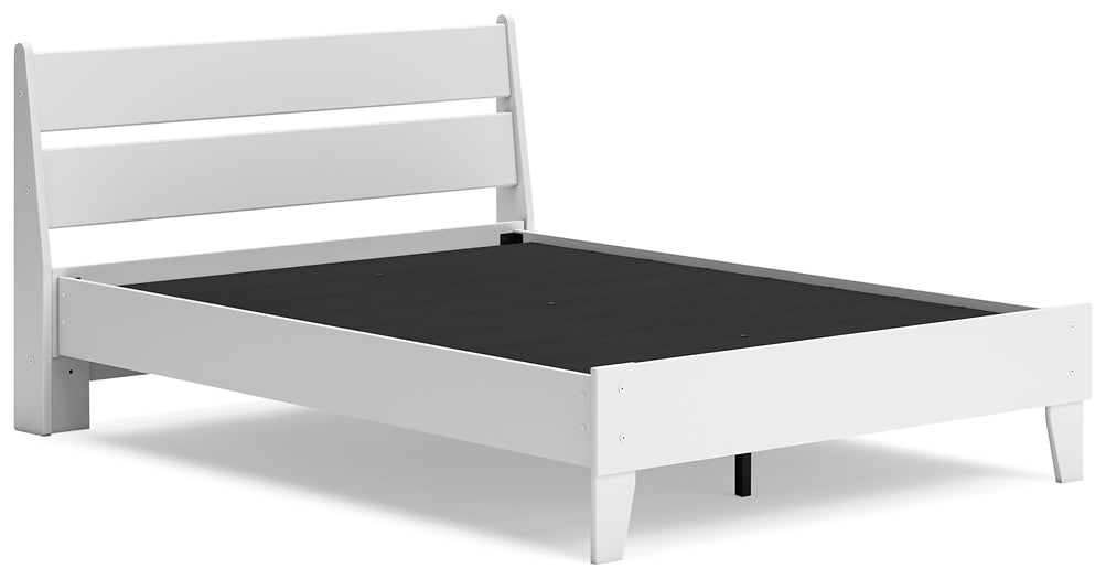 Ashley Express - Socalle Full Panel Platform Bed with Dresser and Chest