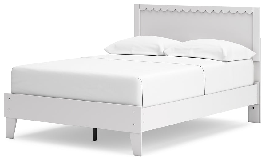 Ashley Express - Hallityn Full Panel Platform Bed with Dresser, Chest and 2 Nightstands