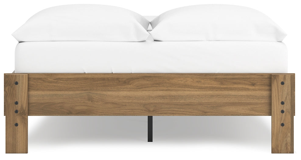 Ashley Express - Deanlow Full Platform Bed with 2 Nightstands