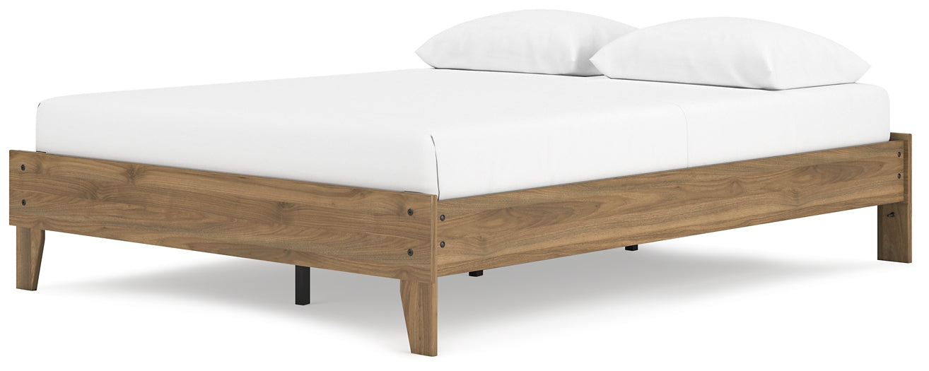 Ashley Express - Deanlow Queen Platform Bed with Dresser, Chest and 2 Nightstands