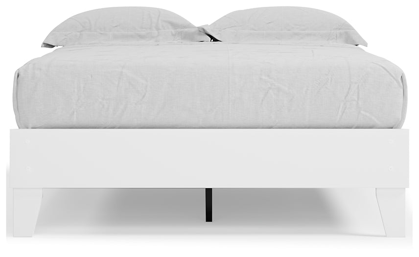 Ashley Express - Piperton Full Platform Bed with Dresser, Chest and Nightstand