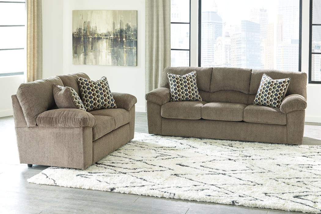 Pindall Sofa and Loveseat