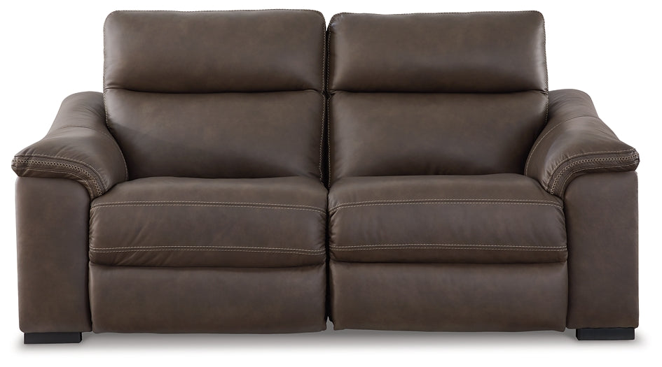 Salvatore 2-Piece Power Reclining Sectional Loveseat