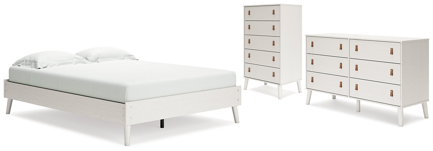 Ashley Express - Aprilyn Queen Platform Bed with Dresser and Chest