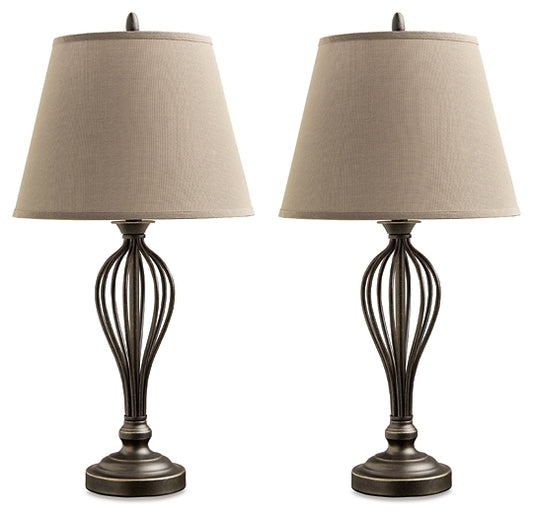 Ashley Express - Ornawell Metal Table Lamp (2/CN)