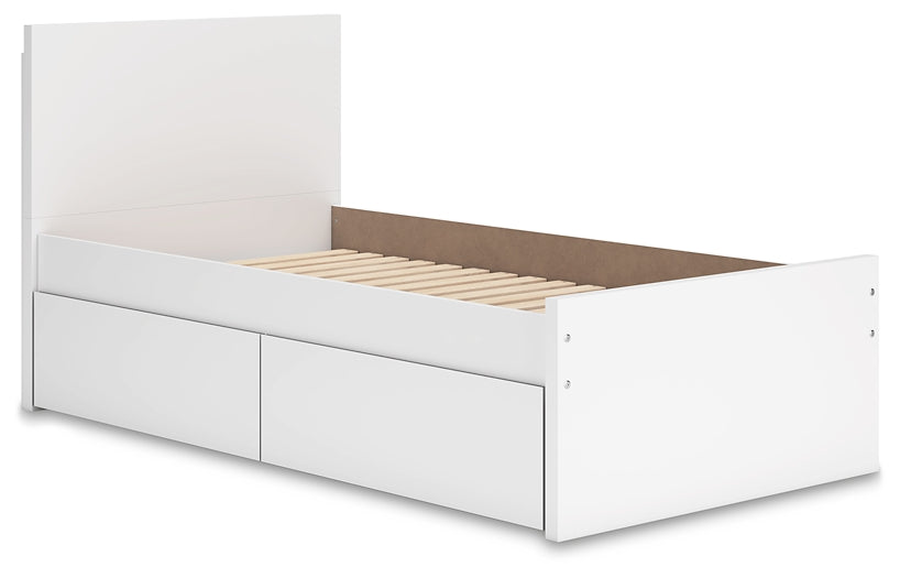 Ashley Express - Onita  Panel Platform Bed With 1 Side Storage